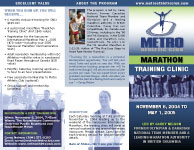 Metro Athletic Club - marathon clinic - 1 side